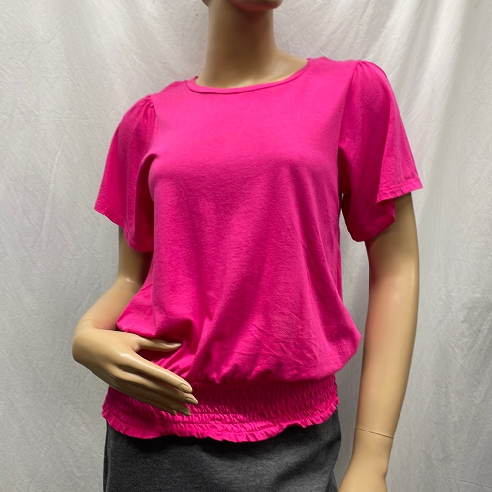 MICHAEL Michael Kors Hot Pink Short Sleeve Tee-Shirt